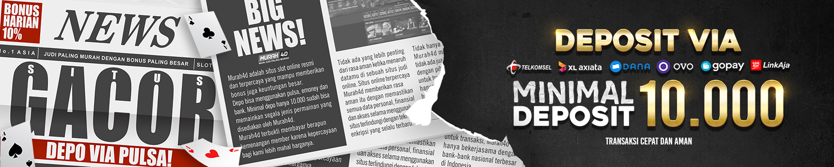 SELAMAT DATANG DISITUS ONLINE TERMURAH - MURAH4D